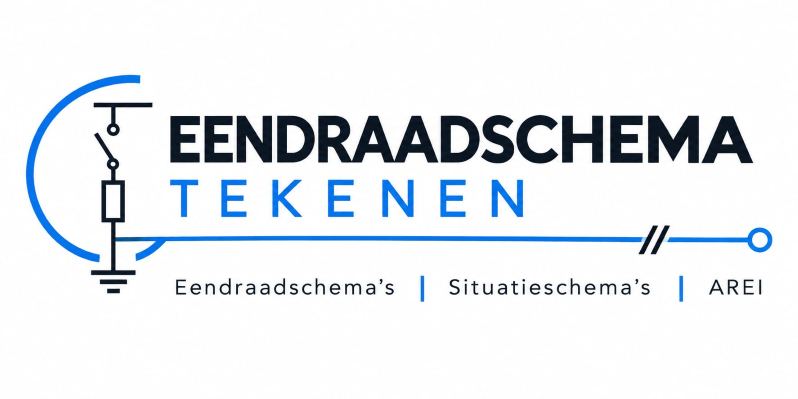 Eendraadschema Tekenen Logo